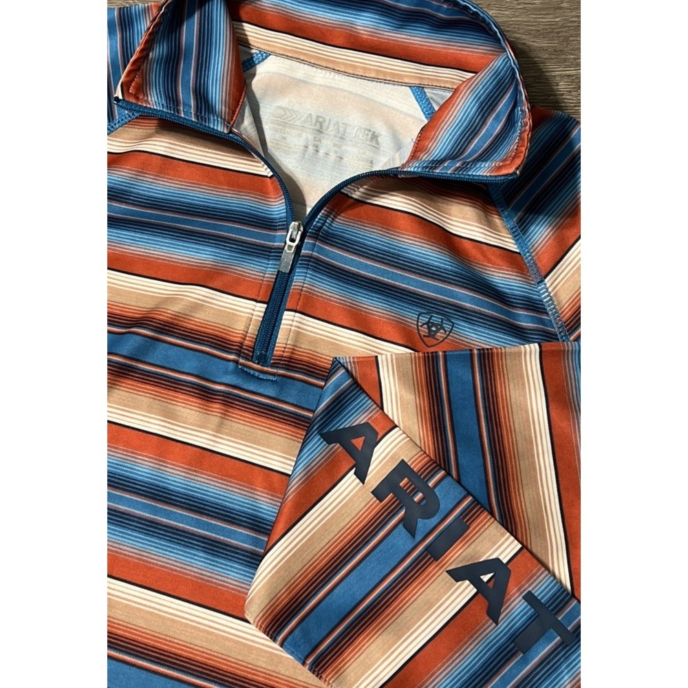 Ariat Tek Women's Laguna 1/4 Zip Horizon Serape Performance Pullover Size Medium